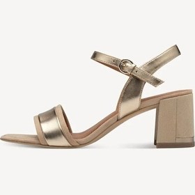 Resim Tamarıs Kadın Topuklu Ayakkabı 1-28344-44-445 Altin 