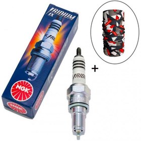 Resim NGK CR8EIX Buji + Knmaster Bandana Hediyeli (STOK SORARAK ALINIZ) 