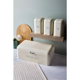 Resim Plus Ekmek Kutusu ve 3 Lü Saklama Kabı 