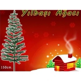 Resim Mena Rise Yılbaşı Çam Ağacı Gür Dallar 150 cm Lüx 