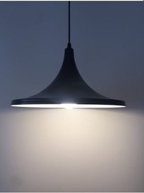 Resim Riolight Siyah Içi Beyaz Metal Sarkıt Çap: 36 Cm (549750370) 