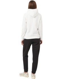 Resim Puma Classic Hooded Tracksuit Kadın Beyaz Eşofman Takımı 68303502 Siyah Beyaz 