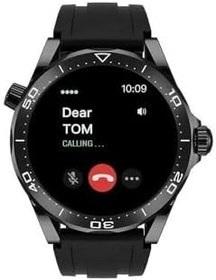 Resim Haino Teko RW48 Amoled Ekran Android İos HarmonyOs Uyumlu 3 Kordonlu Akıllı Saat Siyah 