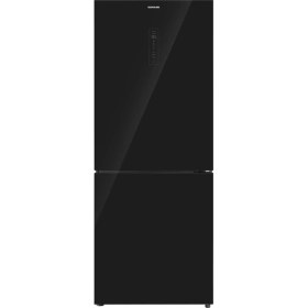 Resim Silverline R12096B01 Siyah Cam Buzdolabı 