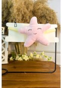 Resim Yıldız Figürlü Lastikli Bebek Bandanası Pudra Sbt544 