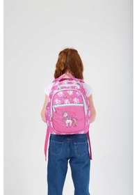 Resim Kaukko Kids Sırt Çantası Simli Nakışlı Unicorn L5140 