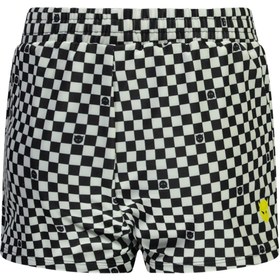 Resim SuperRebel Super Rebel Siyah - Beyaz Erkek Çocuk Mayo R501-5604-Holy short sport/ swim pa 