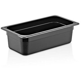 Resim GastroPlast Gn1/3-100 Mm Polikarbon Gastronom Küvet, Siyah 