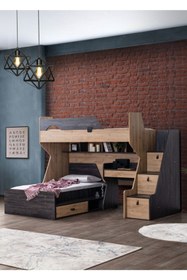 Resim Setay Ranza, Doğa Ranza Karyola Masa 2 Adet Comfort Yatak 