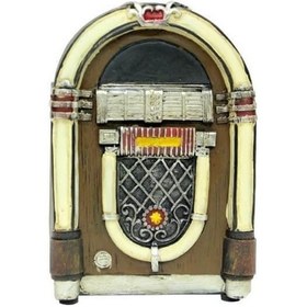 Resim Müzik Kutusu Siyah Polyester Dekoratif Hediyelik 