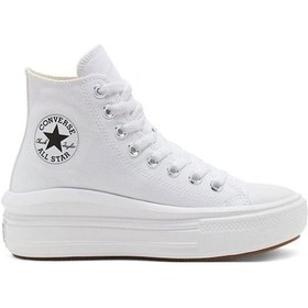 Resim Converse Chuck Taylor All Star Move Platform Kadın Günlük Spor Ayakkabı 