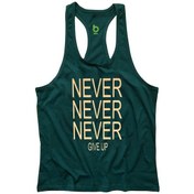 Resim Bluu Nevernever2 Fitness Gym Tank Top Sporcu Atleti (532942126) 