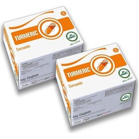 Resim Turmeric Extract Licaps Curcumin 60 Kapsül 2 Adet 