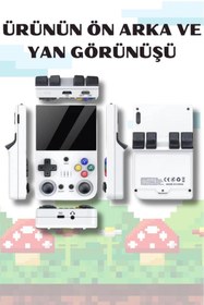 Resim Bakeey 20.000 Oyunlu AMOLED Ekranlı Atari El Konsolu Retro Oyun Keyfi 