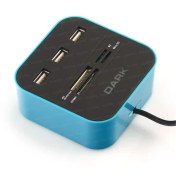 Resim Dark UCR202 USB MicroSD/SD/MMC/M2/MS PRO DUO Kart Okuyucu (DK-AC-UCR202) 