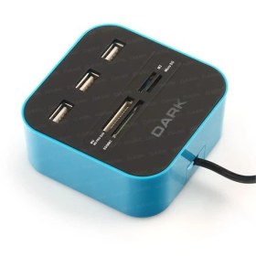 Resim Dark UCR202 USB MicroSD/SD/MMC/M2/MS PRO DUO Kart Okuyucu (DK-AC-UCR202) 