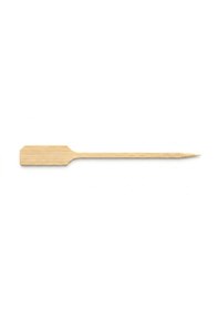 Resim Şeylişeyler - Dolphin Bambu Yassı Çöp Şiş 9 Cm 50 Adet - Hijyenik Ambalajlı 