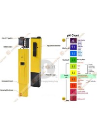 Resim Wozlo Ph Metre Su Sıvı Akvaryum Ph Ölçer 