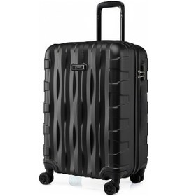 Resim 3'lü Valiz Seti Büyük Boy - Orta Boy - Kabin Boy Siyah-siyah 1167-s-hb Siyah 