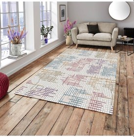 Resim Ideal Kadife 4 M2 Ve 6 M2 Seçenekli Lastikli Halı Örtüsü 152 