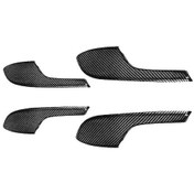 Resim Yunboo Honda Civic 10. Nesil Kapı Kol Dayama Kapakları, Karbon Fiber Desenli Abs Malzeme, Kolay Kurulum, Temizlenebilir, Uyumlu Fit 