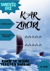 Resim Sandviçchi Kar zinciri 