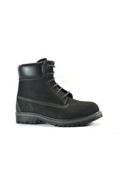 Resim Trek Hakiki Yağlı Deri Siyah Fermuarlı Erkek Çocuk Bot (424685017) Siyah 