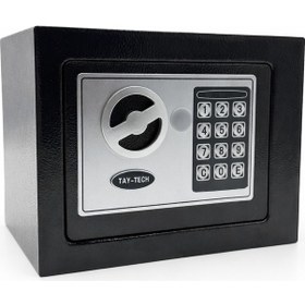 Resim Taytech Ty-004 Mini Çelik Kasa Elektronik Şifreli Ve Anahtarlı 