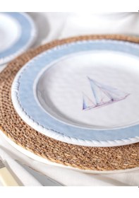 Resim Madame Coco Densy 6 Kişilik 18 Parça Yemek Takımı - Mavi/beyaz Yset0000000077 