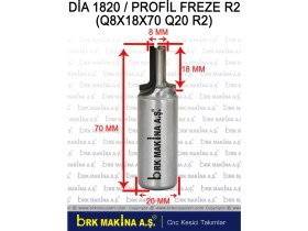 Resim Brk Dia R2 Profil Freze 