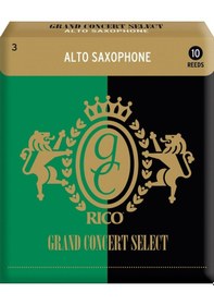 Resim D'addario Rgc10asx300 Grand Concert Alto Saksafon Kamışı No: 3.0 Profesyonel - 10'lu Paket Senfonik Ton Karakteri Ve Üstün Kontrol 