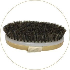 Resim Ozcmax Doğal At Kılı Fırça - Masaj ve Selülit Fırçası 