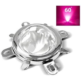 Resim 20W-120W Led için 44Mm 60 Derece Optik Cam Lens + Reflektör + Kasa 