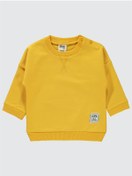 Resim Civil Baby Erkek Bebek Sweatshirt 6-18 Ay Bal Sarısı 