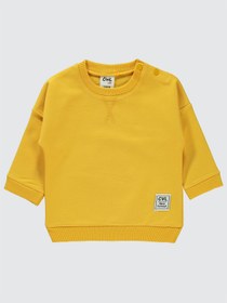Resim Civil Baby Erkek Bebek Sweatshirt 6-18 Ay Bal Sarısı 