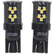 Resim Dekoratif Led Ampul T10 33smd Canbus 12 24v Buz Mavi/ Laam140 