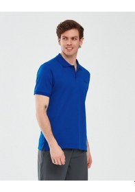 Resim Skechers Polo Shirt M Short Sleeve Erkek Mavi Polo Yaka Tshirt S211800-403 