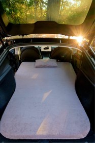 Resim PL BEDDİNG Tesla Model Y Kamp Yatağı - Şişirme Gerektirmez - Çantalı + 2 Yastık Hediyeli 