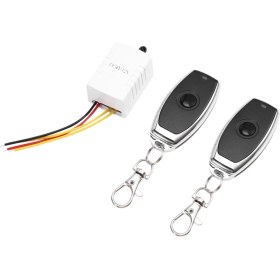 Resim Collectibles DC4V-12V 315MHZ Rf Kablosuz Röle Uzaktan Kumanda Tek Anahtarlı Anahtar Alıcı Verici Bilgisayar Otomatik Kapı Pencere (Yurt Dışından) 
