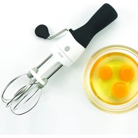 Resim - Good Grips Paslanmaz Çelik Mekanik El Mikseri, Kahverengi 