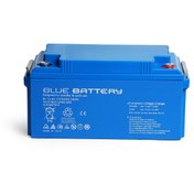 Resim Blue Battery 12 V 65 Amper Bakımsız Kuru Akü Ups Aküsü Blue Battery