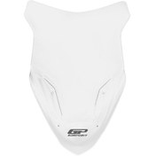 Resim GP Kompozit Yamaha NMAX 125 / 155 2015-2020 Uyumlu Spor Ön Cam Şeffaf 54 cm 
