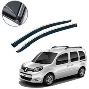 Resim Renault Kangoo Krom Çıtalı Cam Rüzgarlığı 2013-2020 