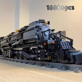 Resim Yetişkinler için 1608 Parça Vintage Tren Modeli Yapım Seti - Zorlu Montaj Oyuncak, Noel, Cadılar Bayramı, Doğum Günü & Sevgililer Günü Hediyeleri için Mükemmel 