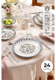 Resim Emsan Kelsey 24 Parça 6 Kişilik Yemek Takımı 