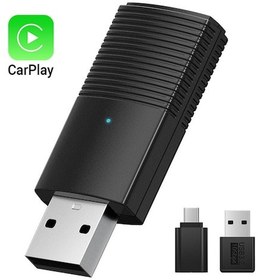 Resim Dark Mini Pro Araç Kiti Kablosuz Carplay Adaptörü 