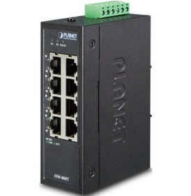 Resim Planet PL-ISW-800T Endüstriyel Tip Yönetilemeyen Kompakt Ethernet Switch 