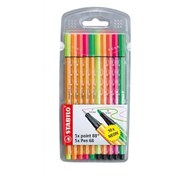 Resim Stabilo Keçe Uçlu İnce Kalem 88 Point & Pen 68 Karışık Renk 10 LU 8868/10-1 