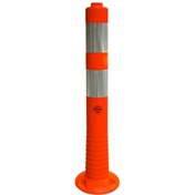 Resim İleri Trafik Delinatör 75 x 9 cm TPU - Soketli, Esnek Duba 