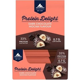 Resim Bar Protein Delight Dark Chocolate Mocha 18 Adet 